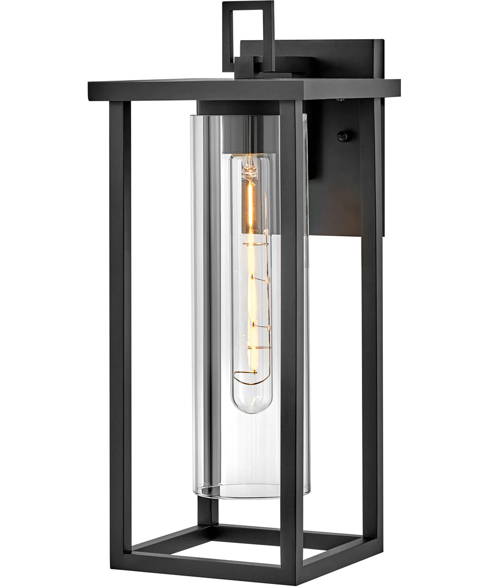 Mateo 1-Light Medium Wall Mount in Black
