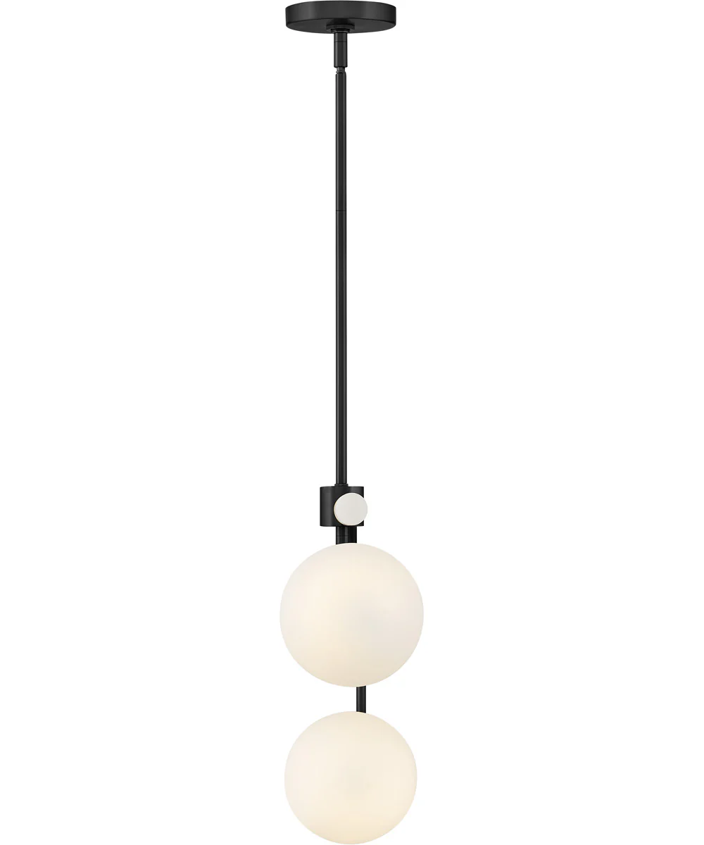 Maude 2-Light Medium Single Tier in Black - Image 6