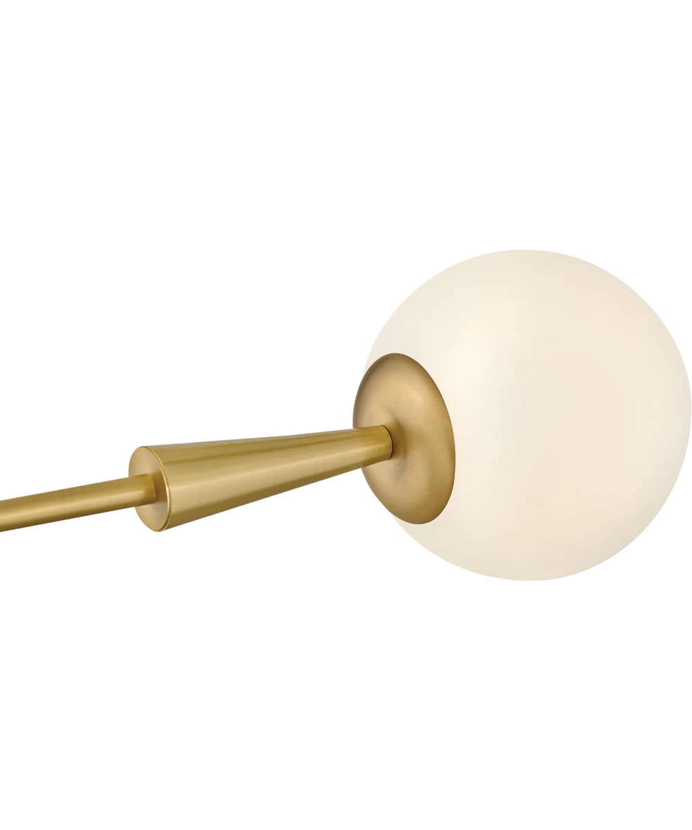 Maude 2-Light Medium Single Tier in Lacquered Brass - Image 11