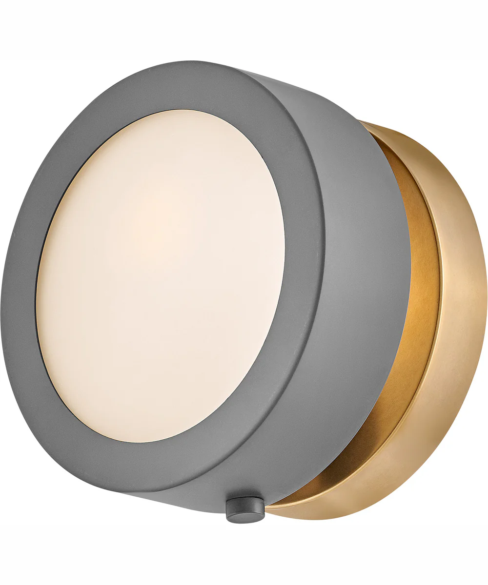 Mercer 1-Light Single Light Sconce in Dark Matte Grey - Image 5