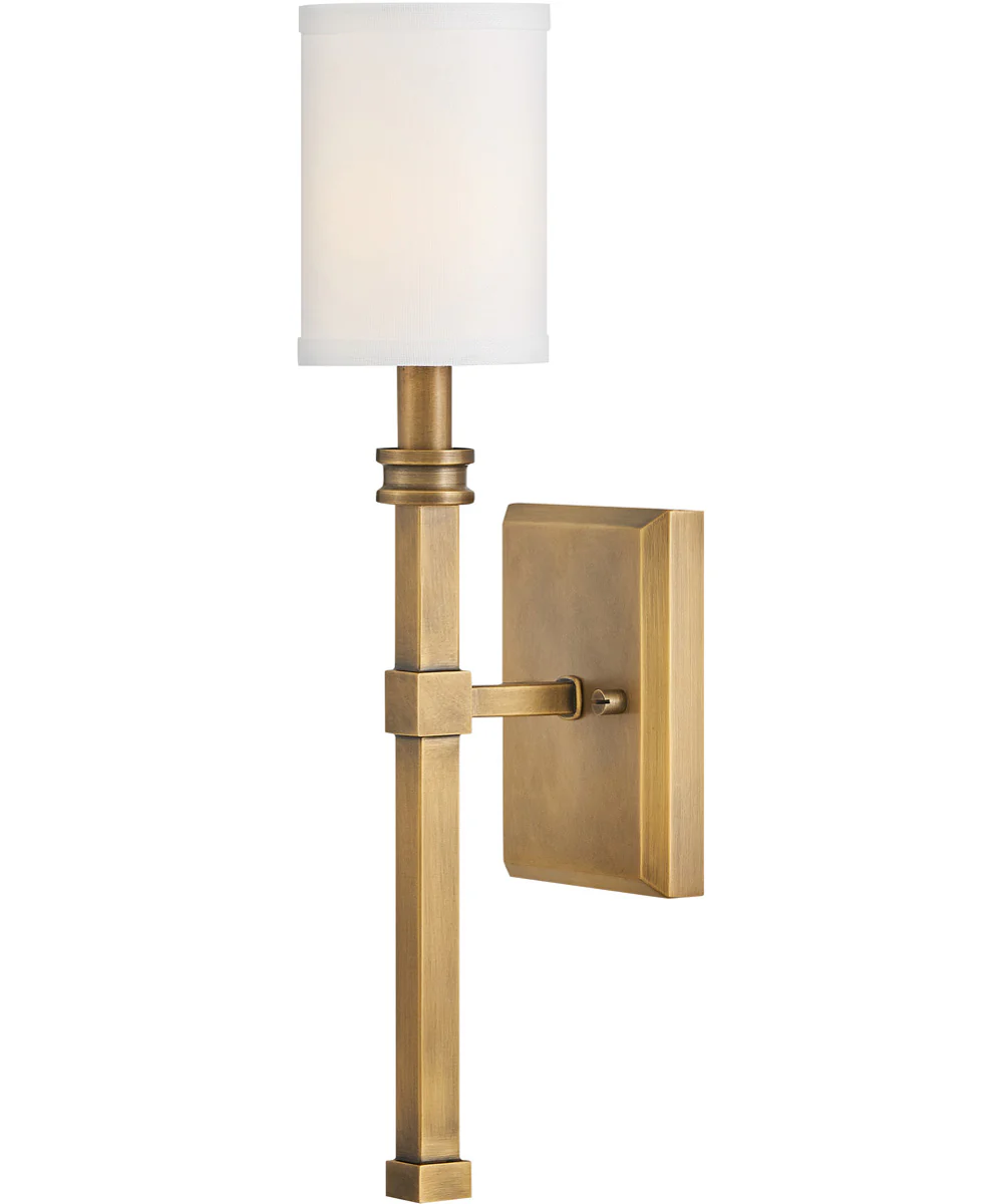 Moore 1-Light Medium Sconce in Heritage Brass - Image 2