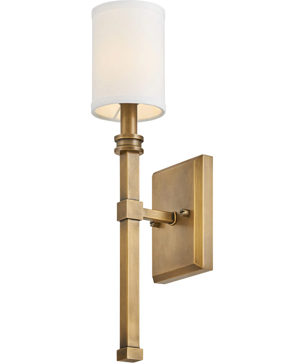 Moore 1-Light Medium Sconce in Heritage Brass - Image 3