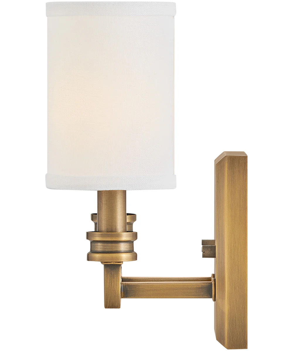 Moore 2-Light Medium Sconce in Heritage Brass - Image 5