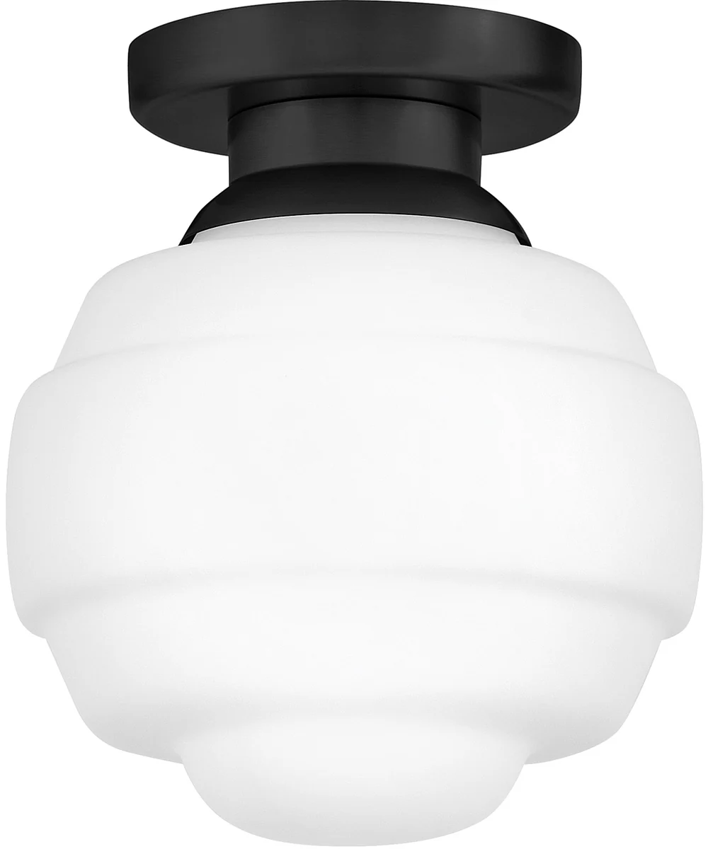 Penny 1-Light Extra Small Flush Mount in Black - Image 2