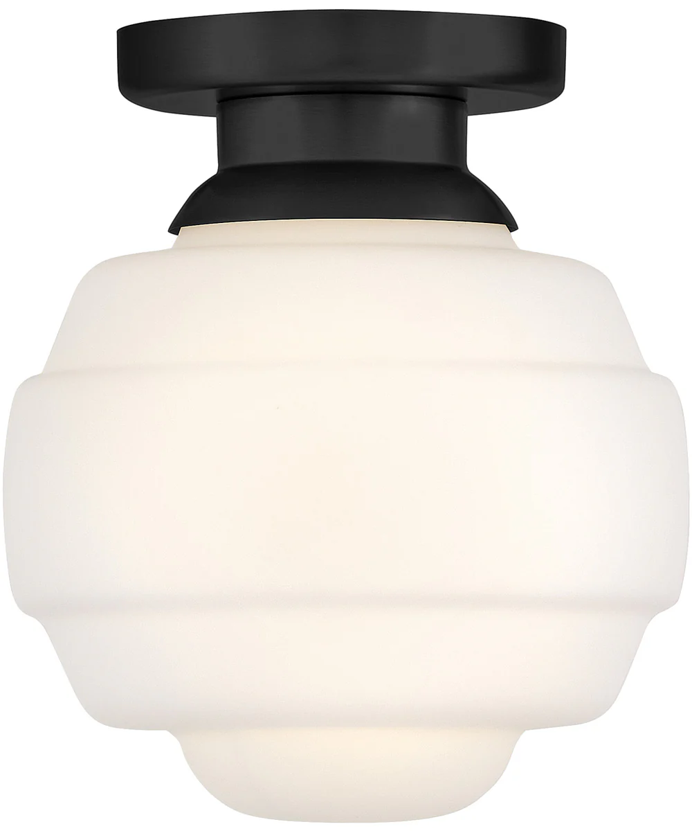 Penny 1-Light Extra Small Flush Mount in Black - Image 3