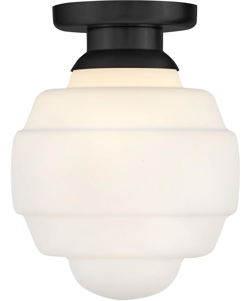 Penny 1-Light Small Flush Mount in Black - Image 3