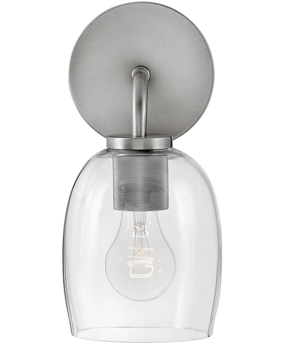 Percy 1-Light Medium Single Light Vanity in Antique Nickel - Image 2