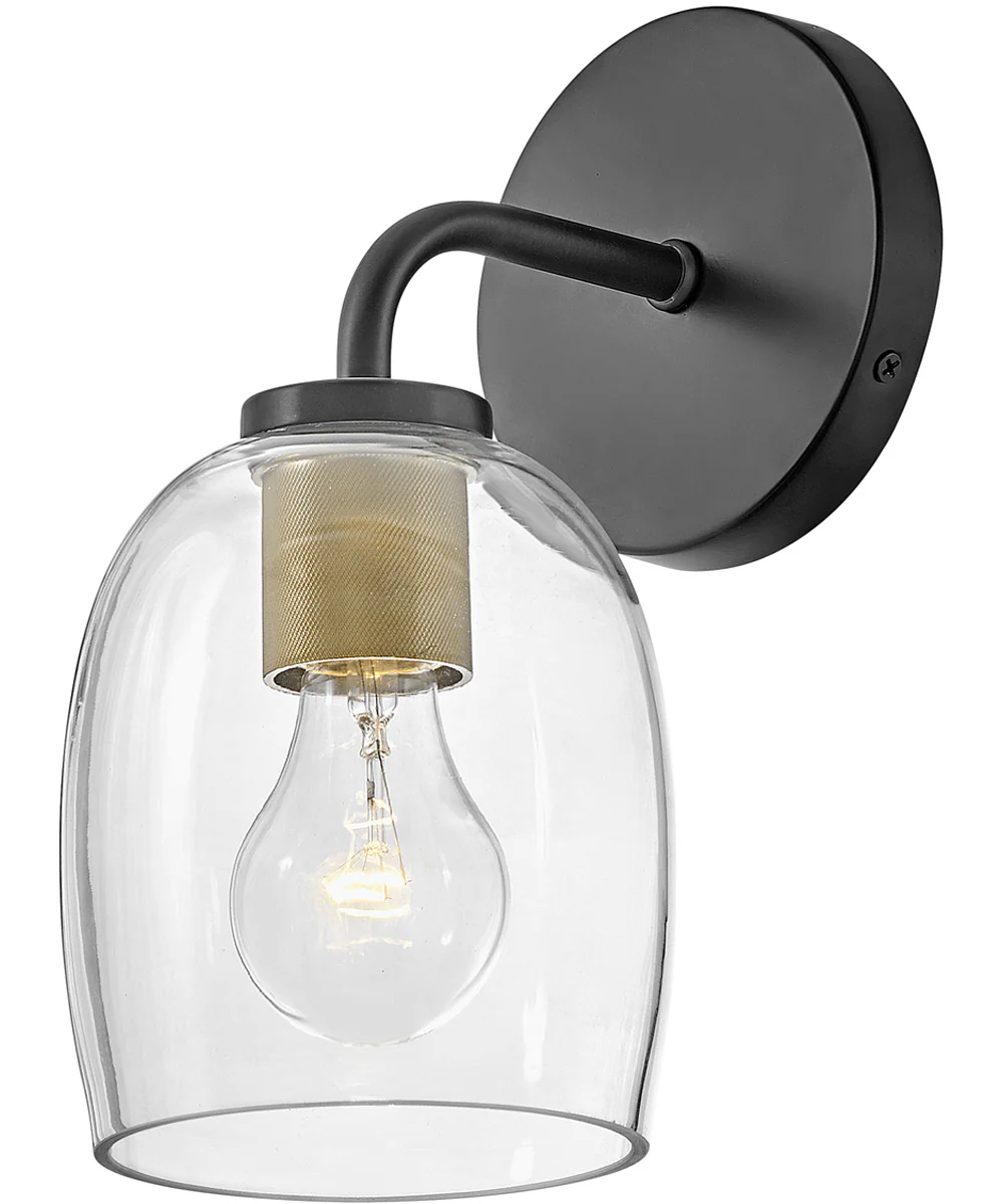 Percy 1-Light Medium Single Light Vanity in Black - Image 3