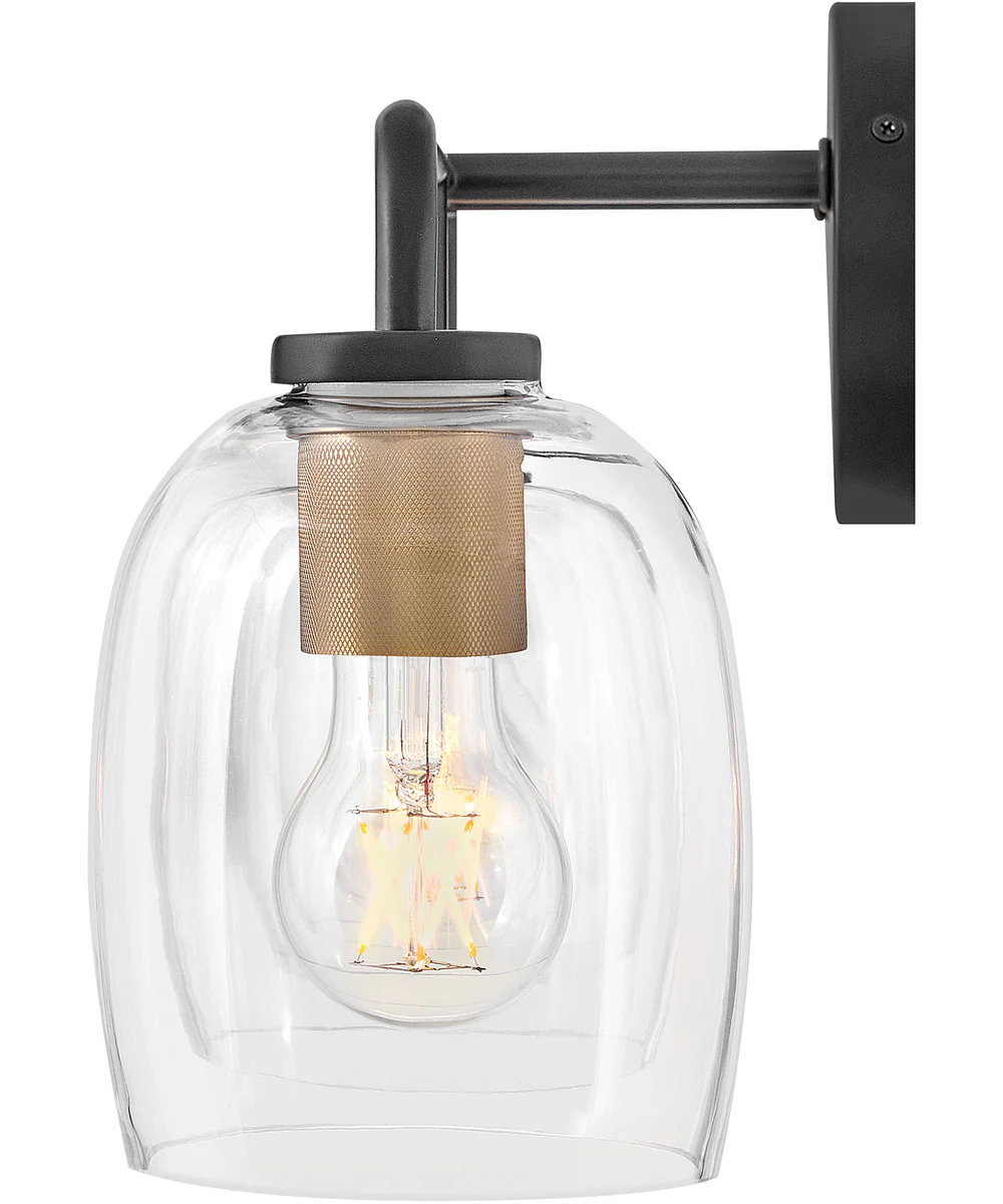 Percy 4-Light Large Four Light Vanity in Black - Image 6