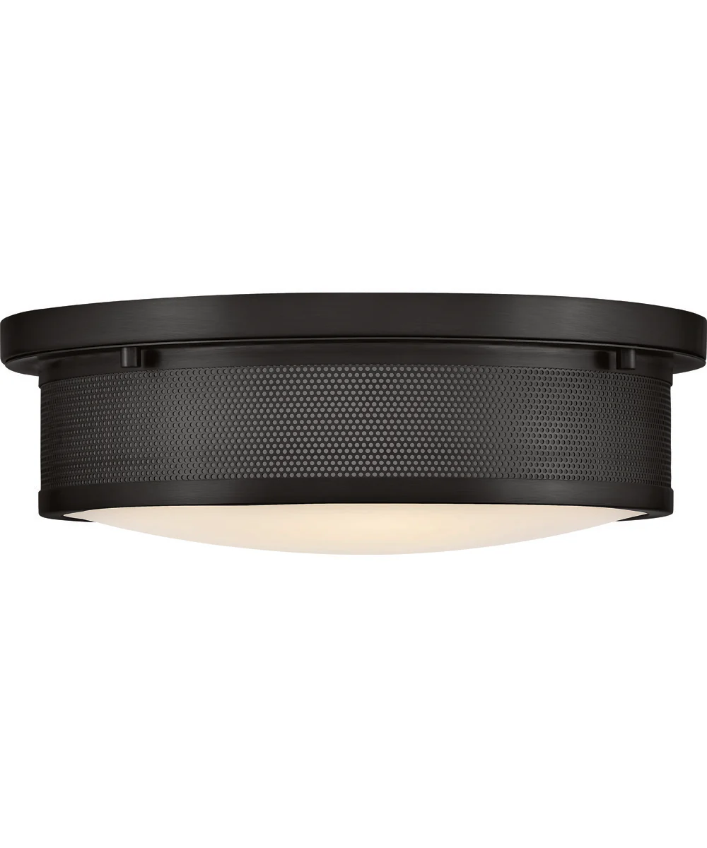 Pierce 3-Light Medium Flush Mount in Black - Image 3