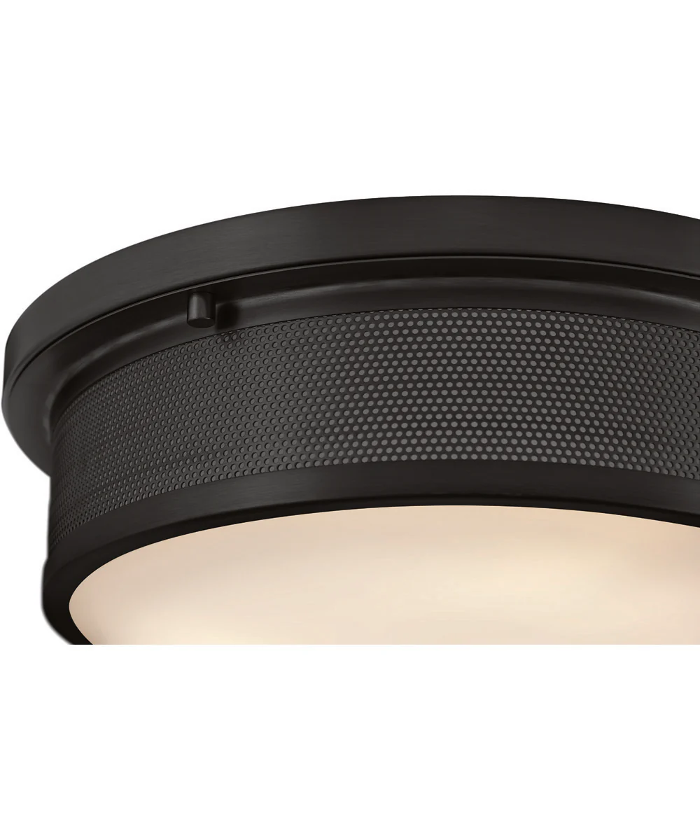 Pierce 3-Light Medium Flush Mount in Black - Image 6