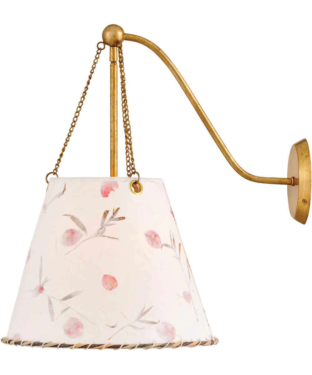 Primrose 1-Light Large Sconce in Distressed Brass - Image 5