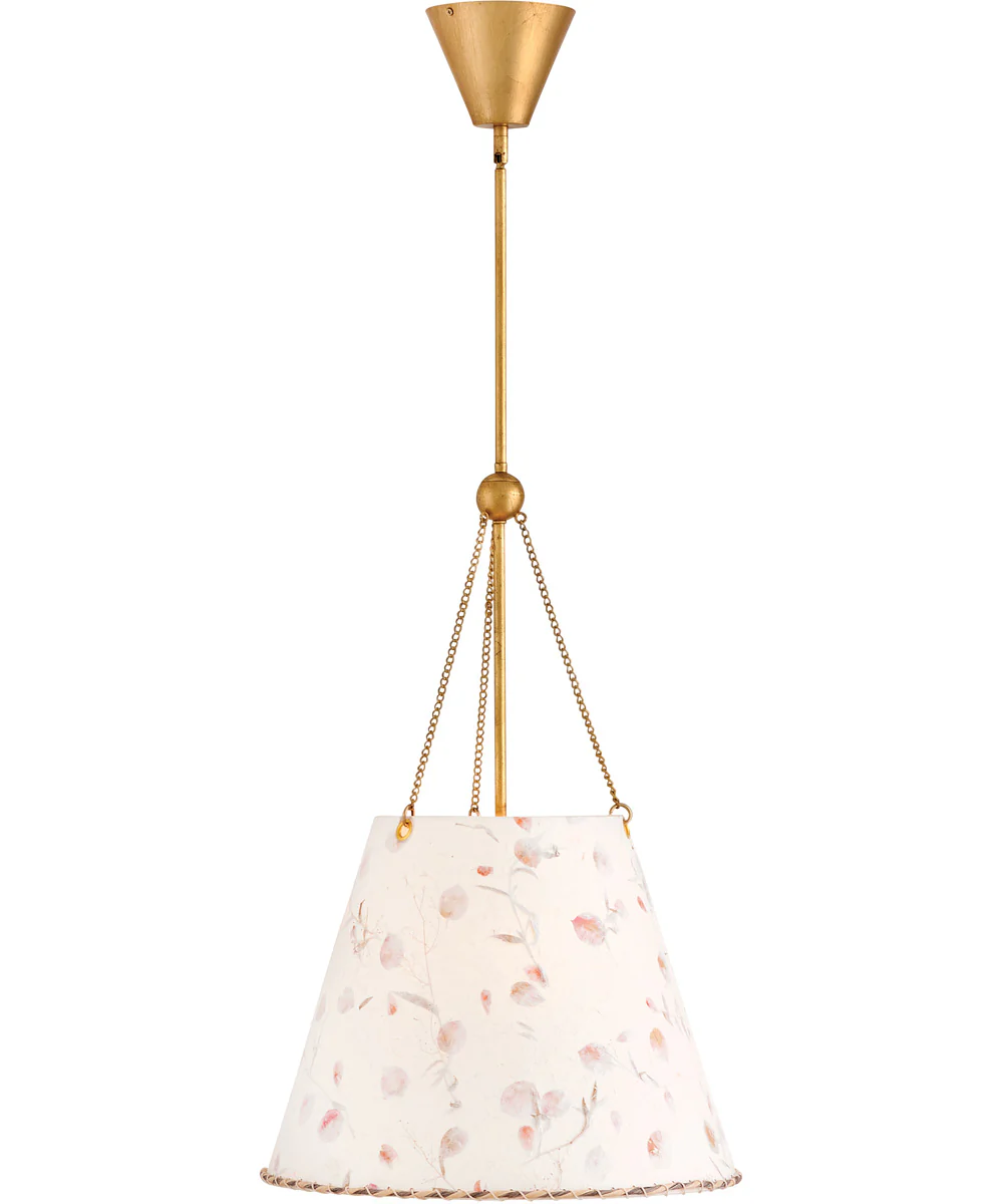 Primrose 3-Light Large Pendant in Distressed Brass - Image 3
