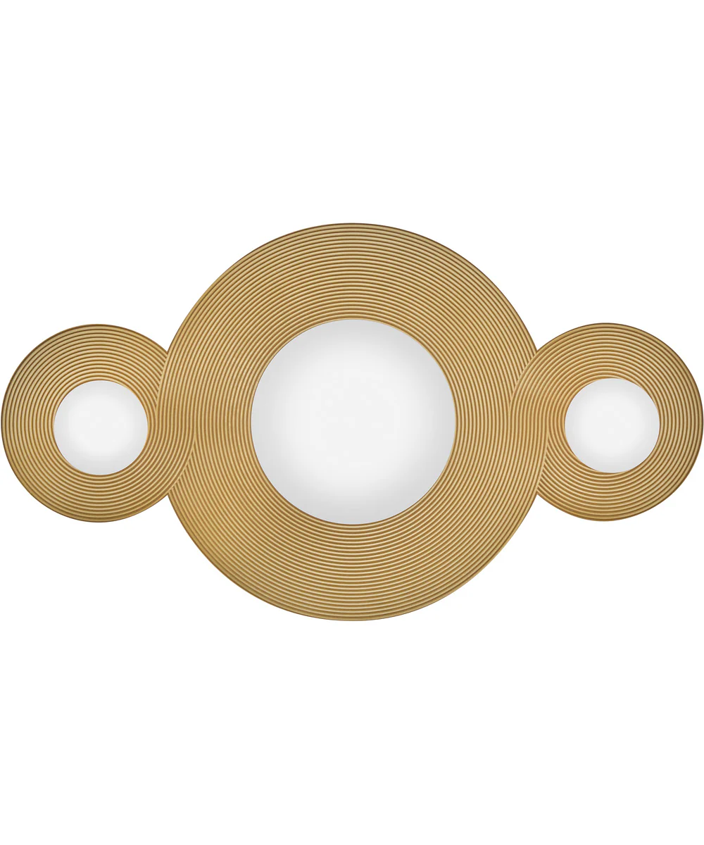 Rhea LED-Light Small LED Vanity in Heritage Brass - Image 3