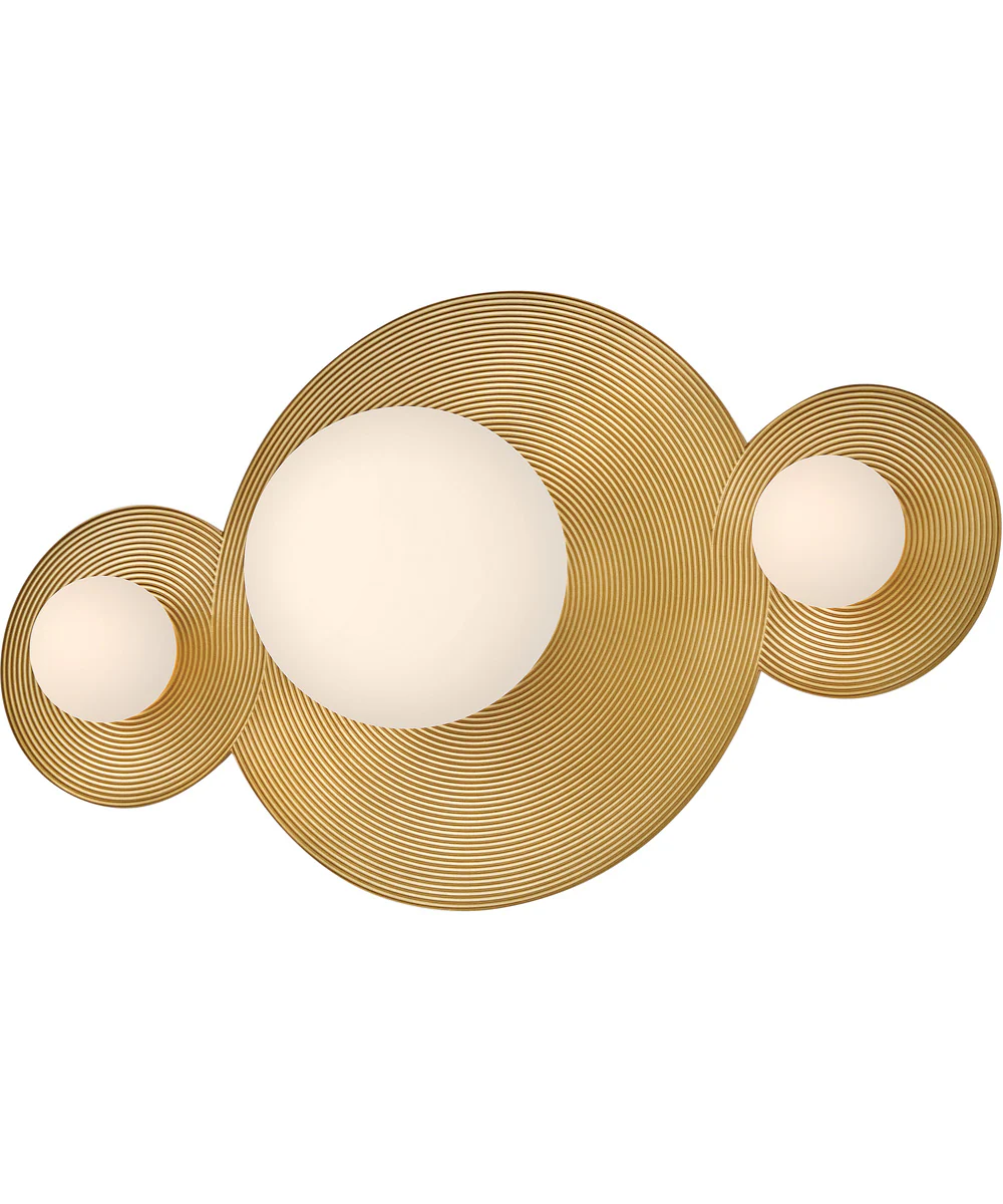 Rhea LED-Light Small LED Vanity in Heritage Brass - Image 6