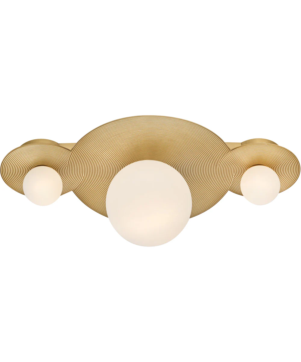 Rhea LED-Light Small LED Vanity in Heritage Brass - Image 8