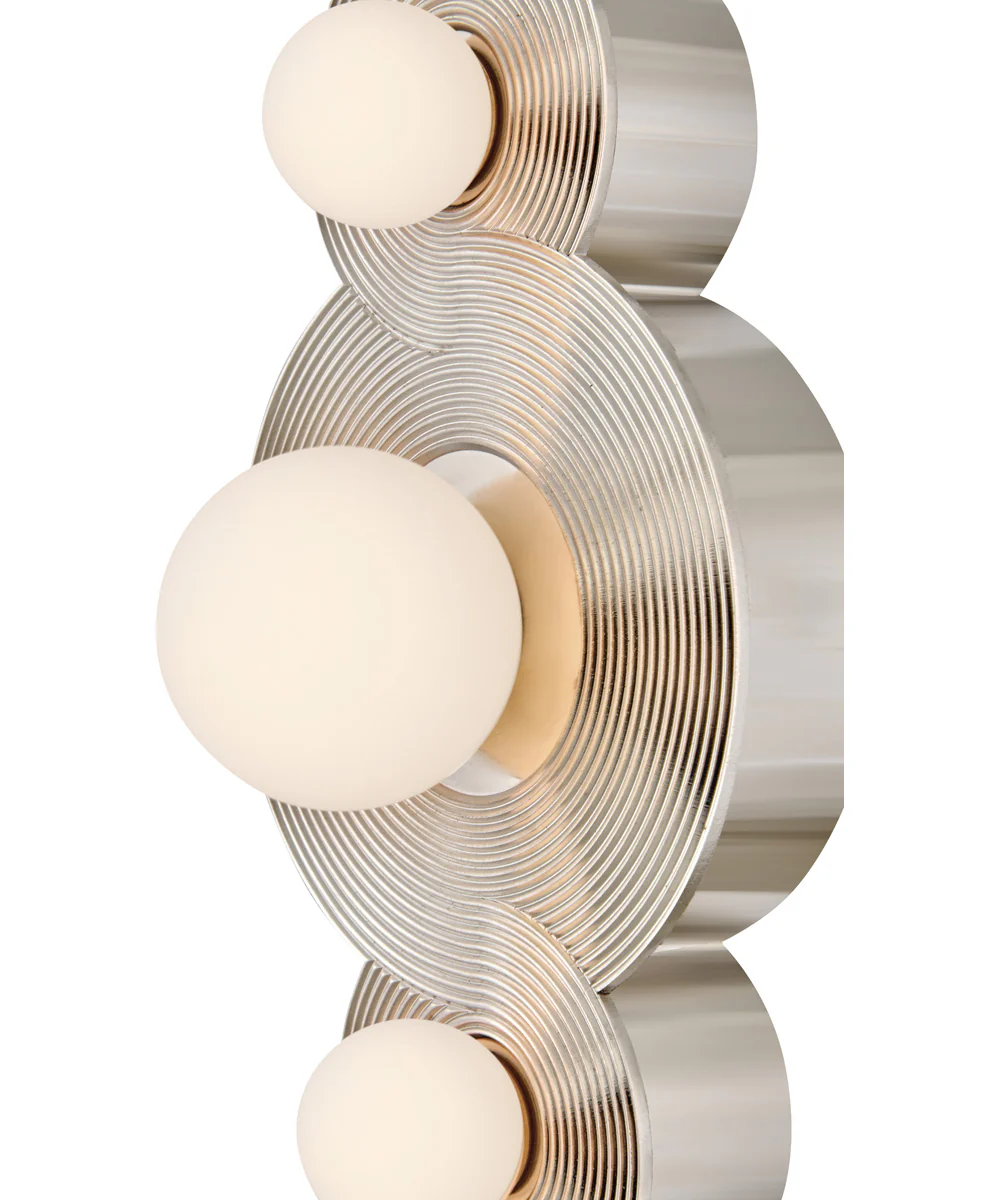 Rhea LED-Light Small LED Vanity in Polished Nickel - Image 5