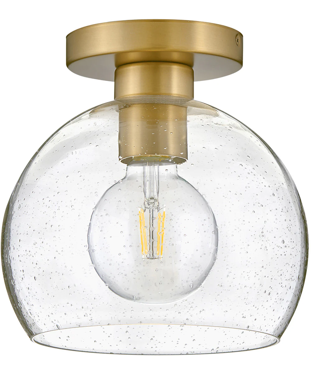 Rumi 1-Light Extra Small Flush Mount in Lacquered Brass - Image 2