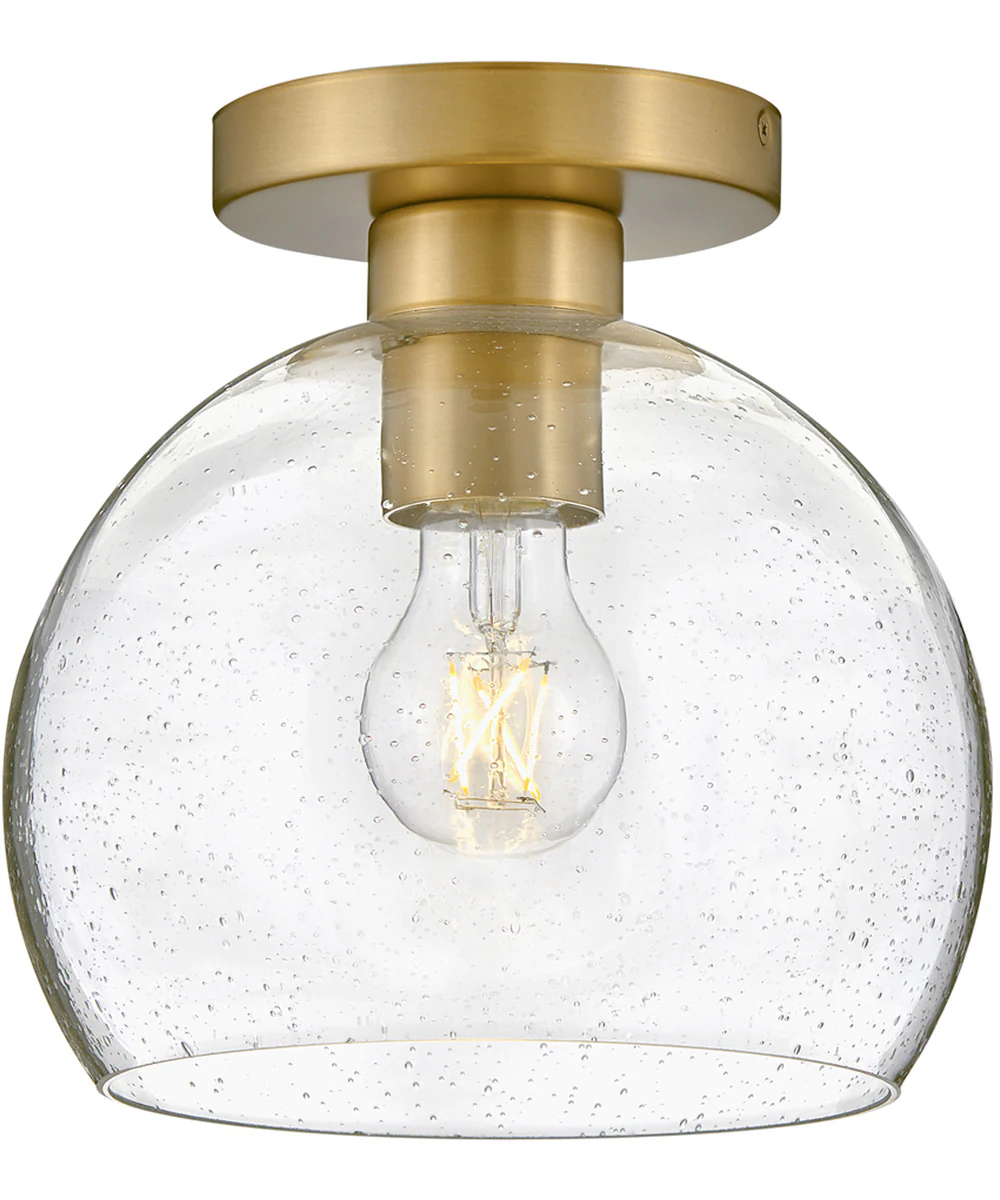 Rumi 1-Light Extra Small Flush Mount in Lacquered Brass - Image 3