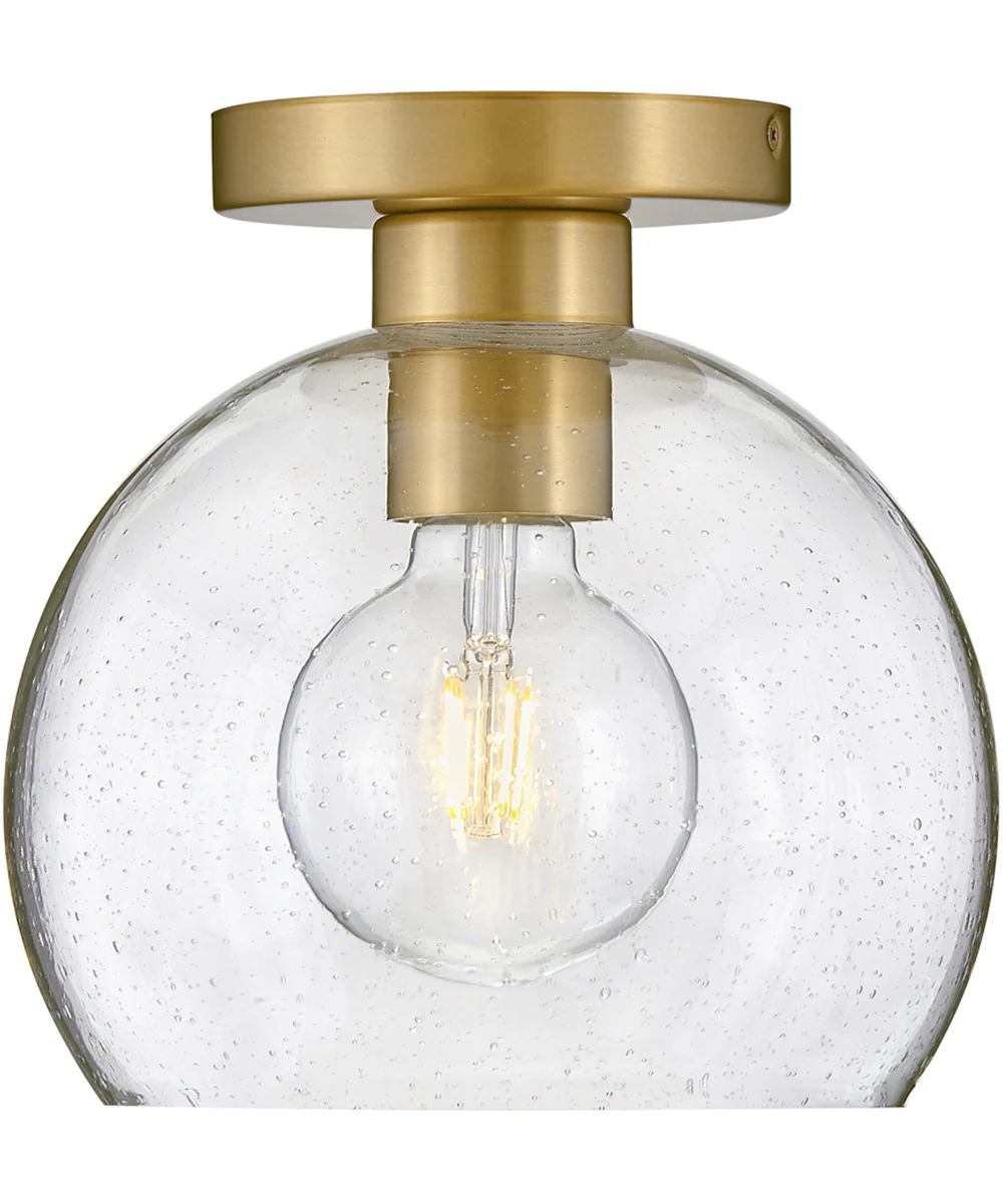 Rumi 1-Light Extra Small Flush Mount in Lacquered Brass - Image 4