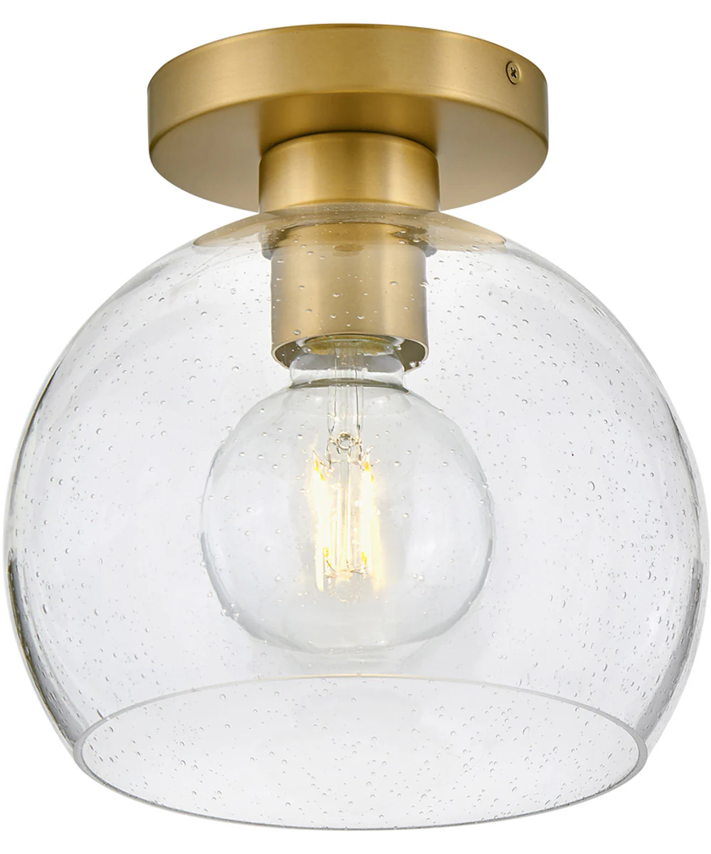 Rumi 1-Light Extra Small Flush Mount in Lacquered Brass - Image 5