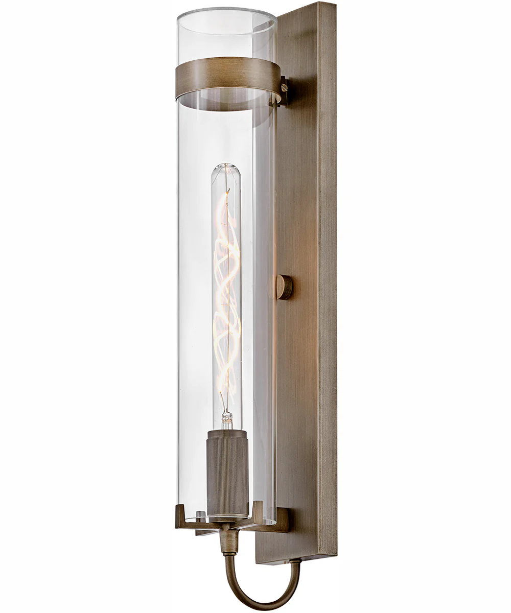 Ryden 1-Light Large Wall Mount Lantern in Burnished Bronze - Image 3