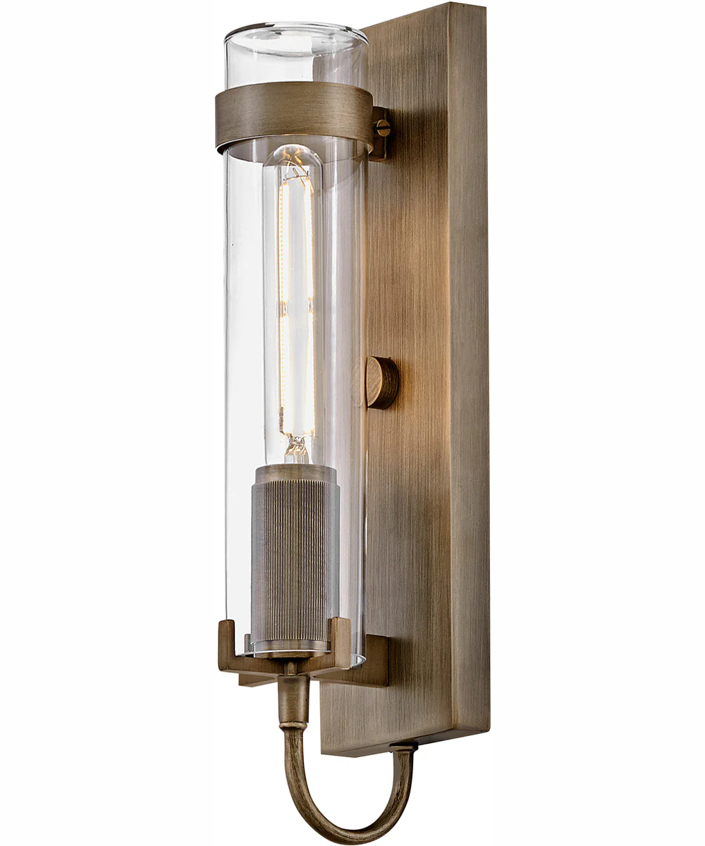 Ryden 1-Light Medium Wall Mount Lantern in Burnished Bronze - Image 3