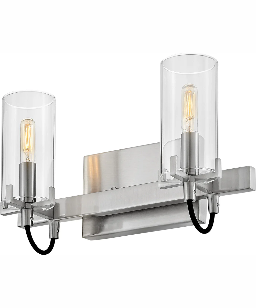 Ryden 2-Light Two Light Vanity in Brushed Nickel - Image 5