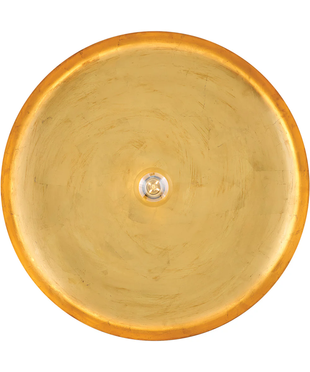 Sadie 1-Light Medium Dome Chandelier in Lacquered Brass - Image 7