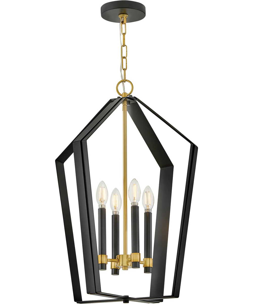 Sammi 4-Light Large Pendant in Black - Image 3