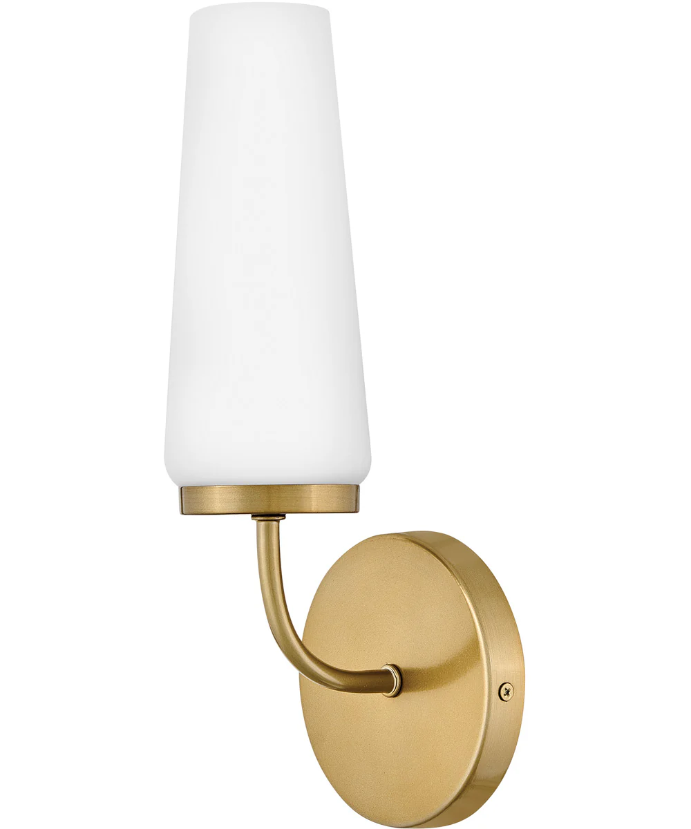 Selma 1-Light Medium Single Light Sconce in Gold - Image 2