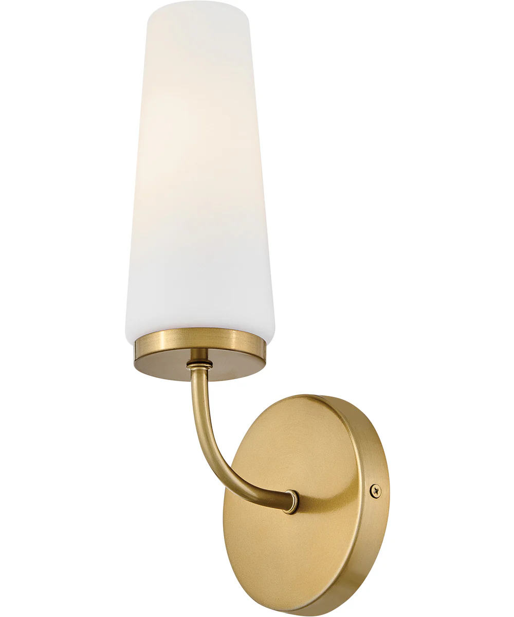 Selma 1-Light Medium Single Light Sconce in Gold - Image 3