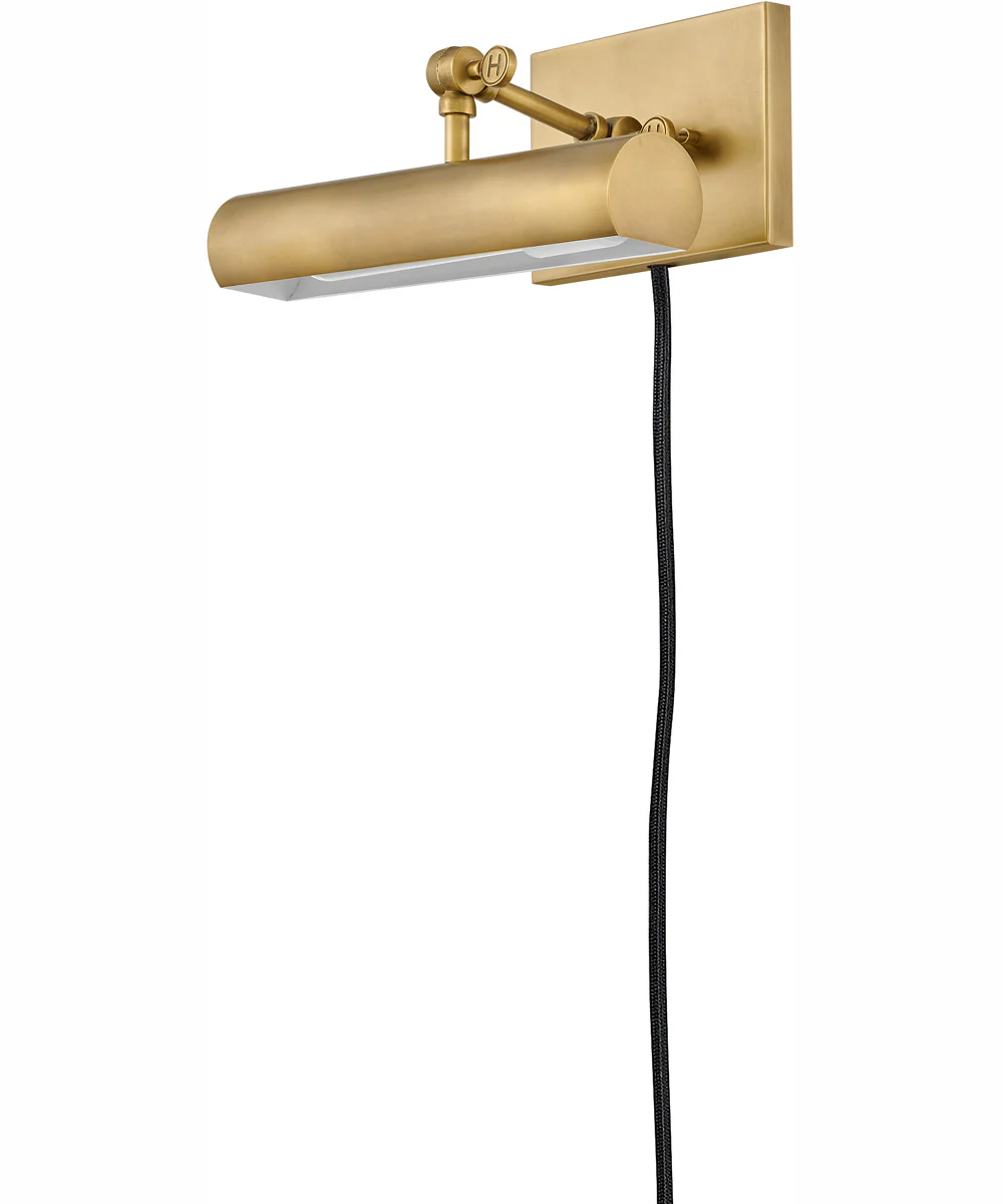 Stokes 1-Light Small Accent Light in Heritage Brass - Image 2