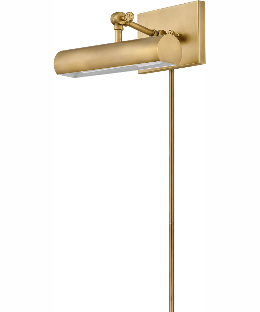 Stokes 1-Light Small Accent Light in Heritage Brass - Image 3