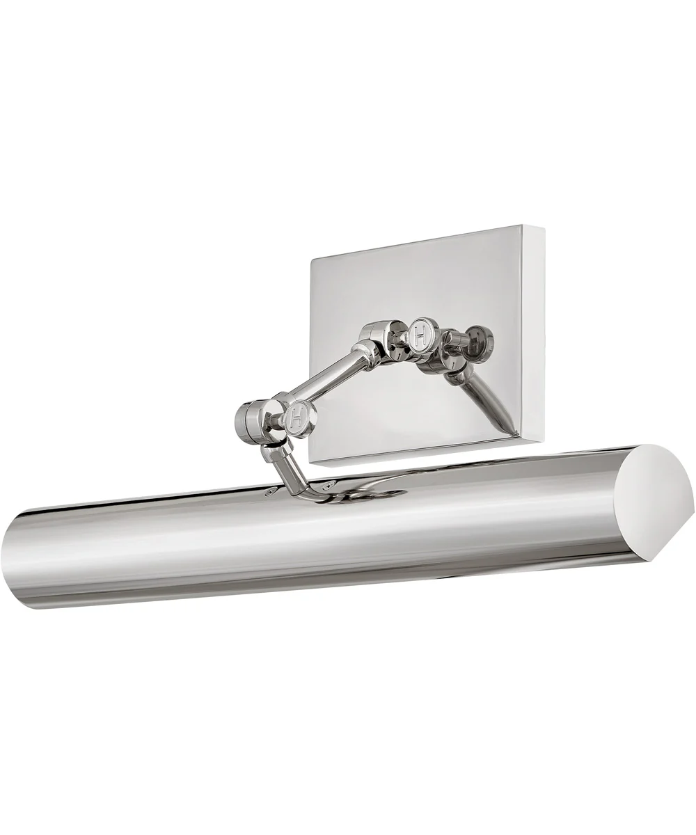 Stokes 2-Light Medium Adjustable Accent Light in Polished Nickel - Image 5