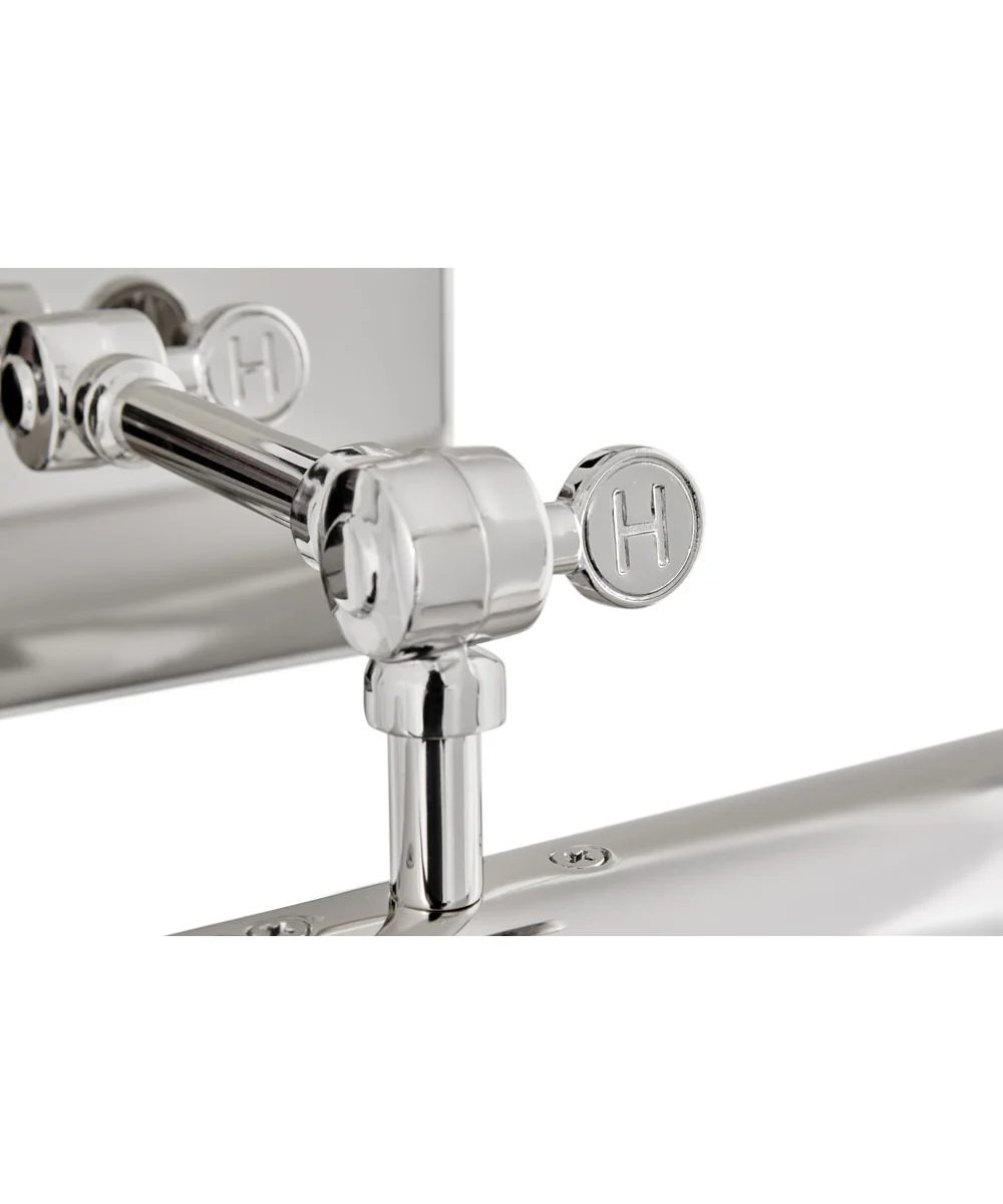 Stokes 2-Light Medium Adjustable Accent Light in Polished Nickel - Image 8