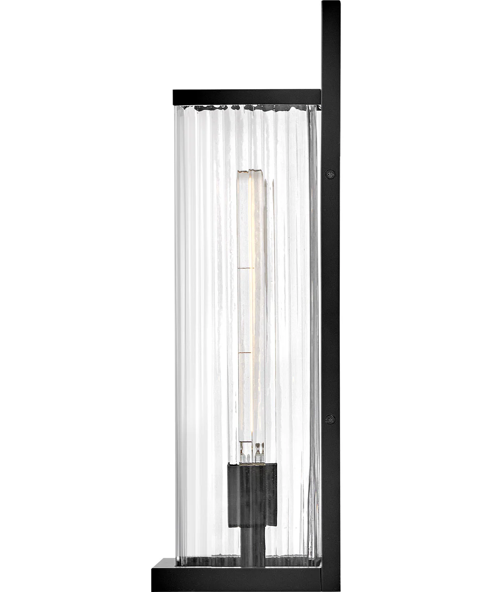 Torrent 1-Light Medium Wall Mount Lantern in Black - Image 5