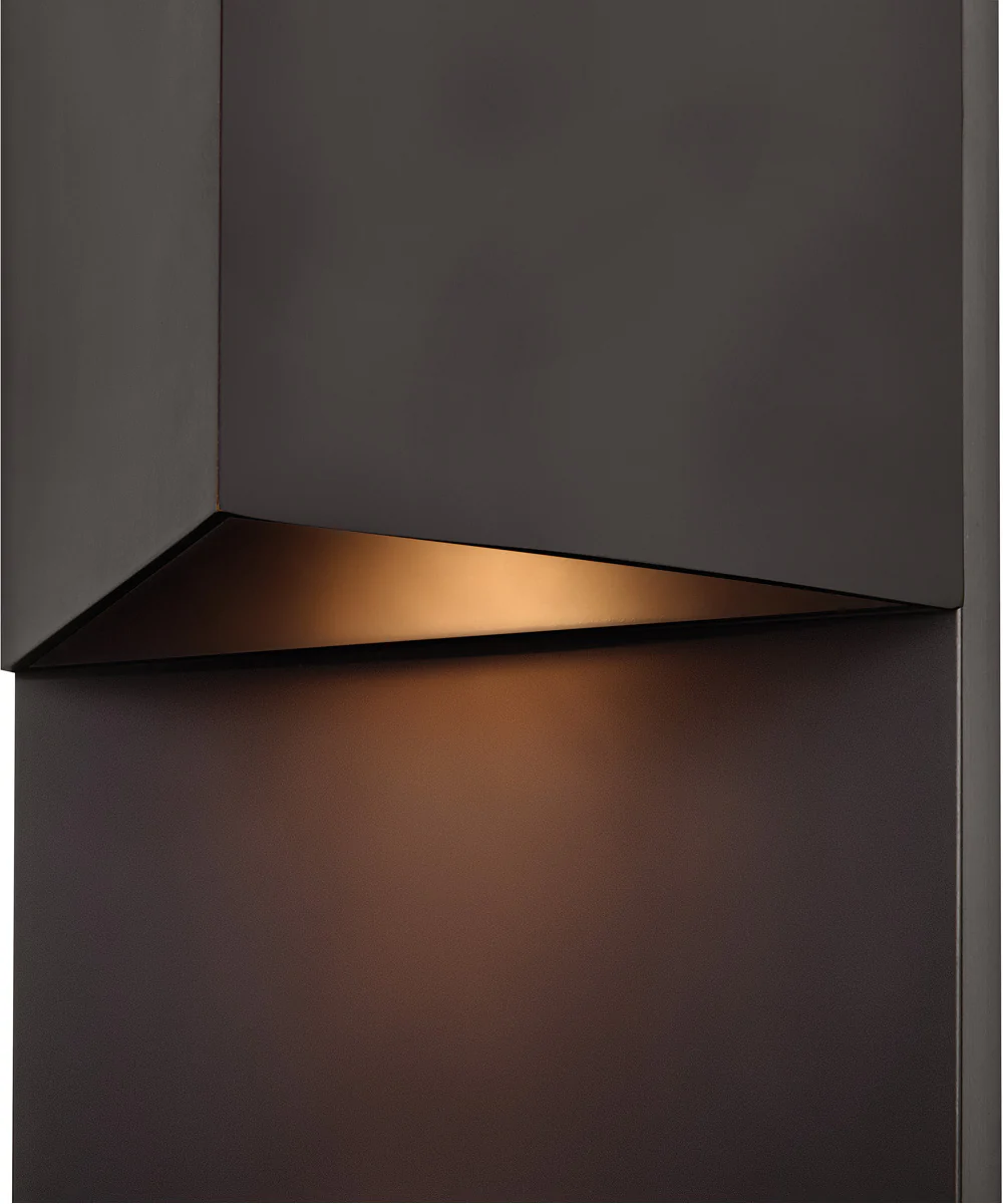 Treva 1-Light Large Wall Mount Lantern in Dark Oxidized Brass - Image 6