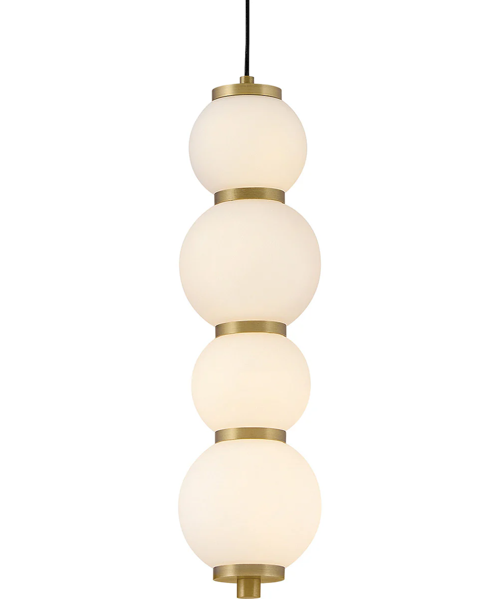 Trigo LED-Light Extra Small Pendant in Lacquered Brass - Image 4