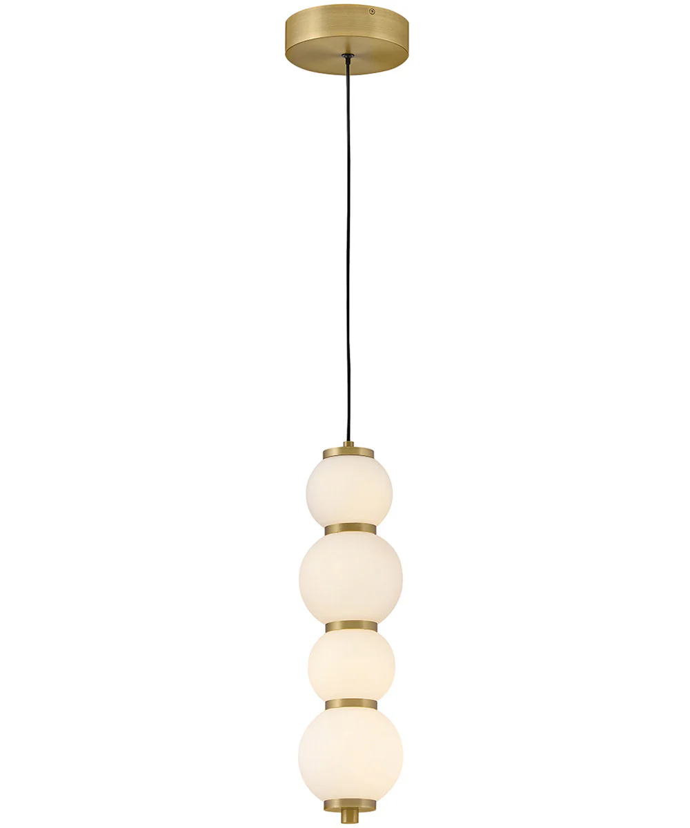 Trigo LED-Light Extra Small Pendant in Lacquered Brass - Image 7