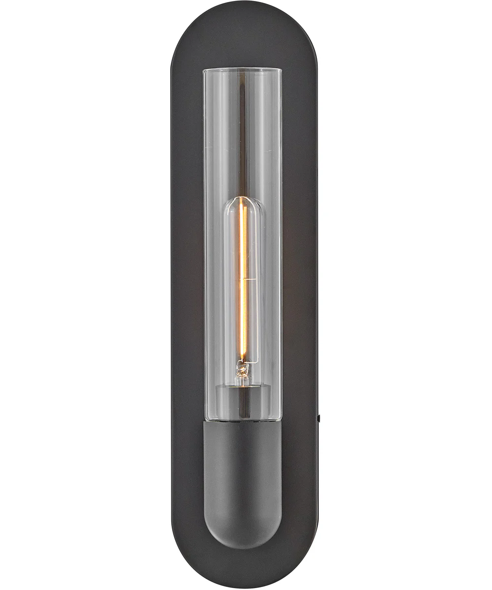 Tully 1-Light Medium Single Light Sconce in Black - Image 3