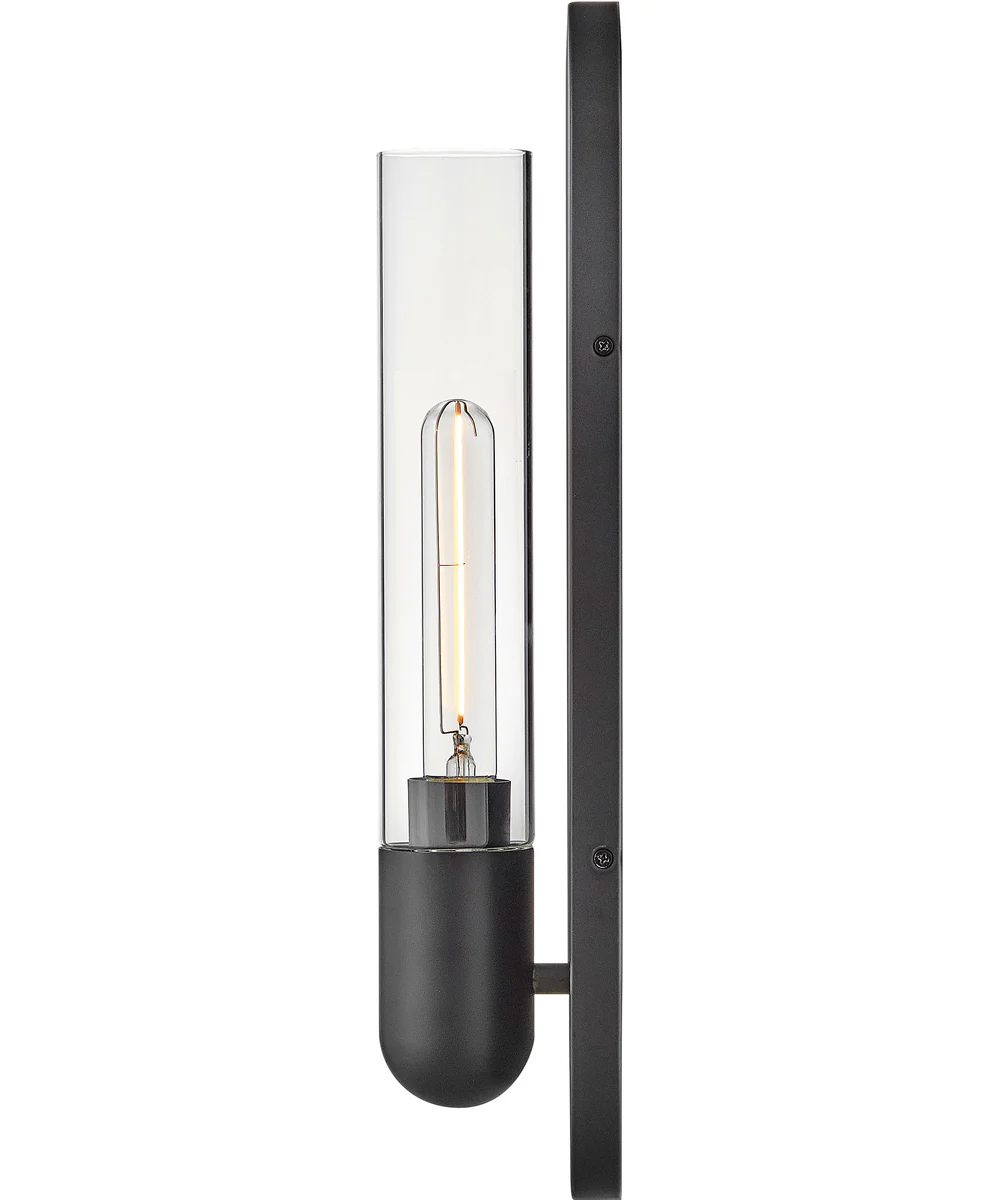 Tully 1-Light Medium Single Light Sconce in Black - Image 4