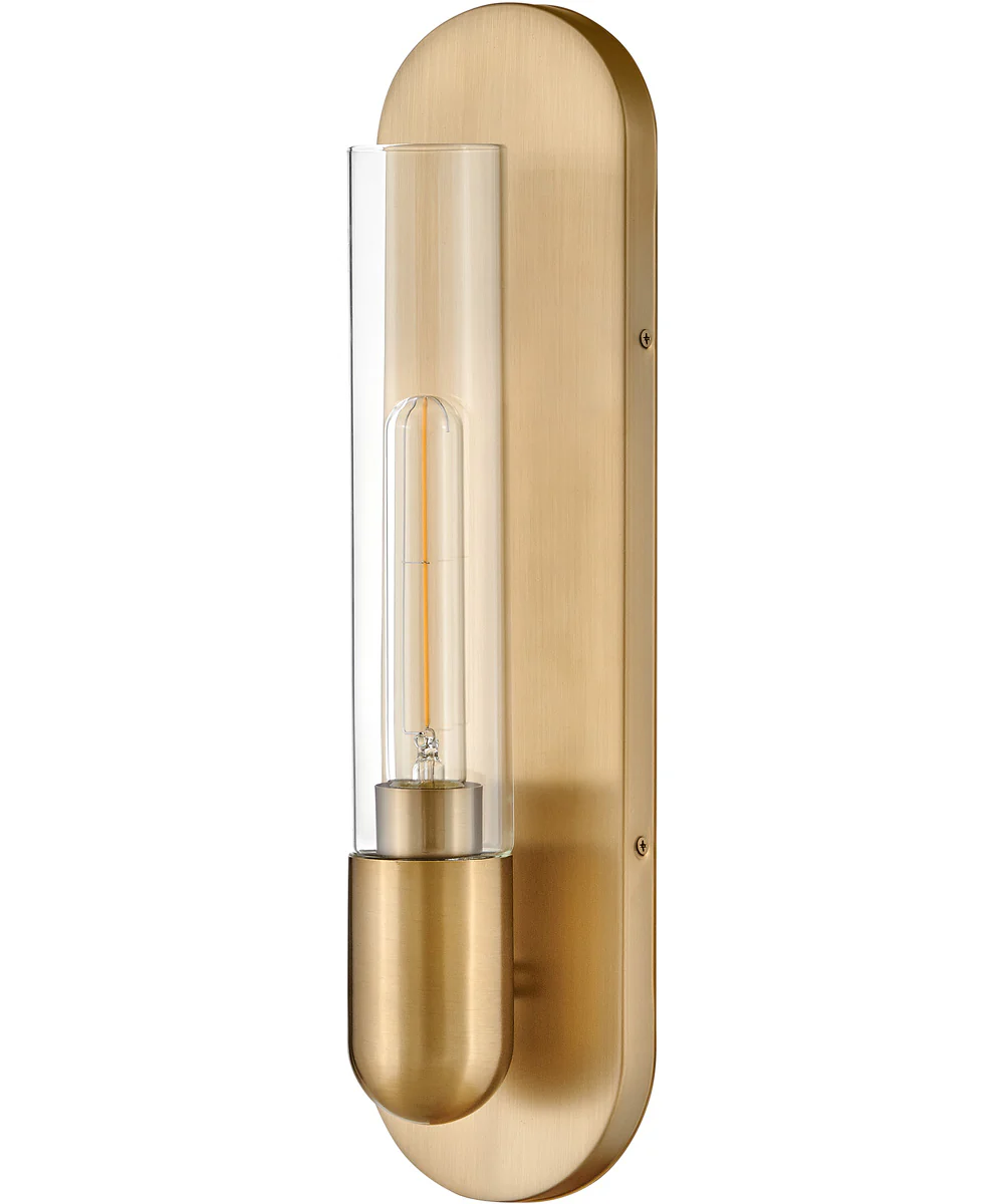 Tully 1-Light Medium Single Light Sconce in Lacquered Brass - Image 2