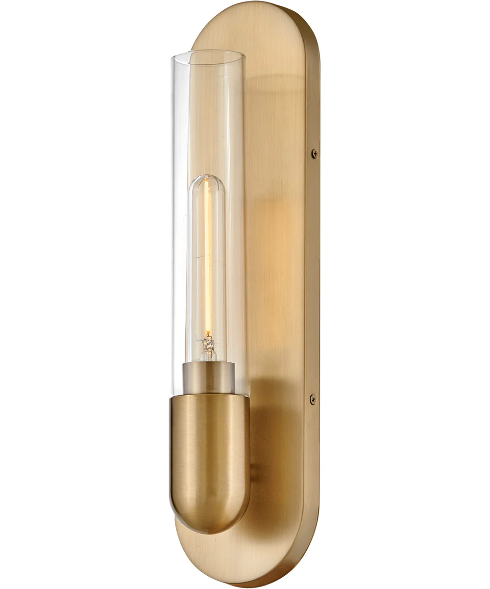 Tully 1-Light Medium Single Light Sconce in Lacquered Brass - Image 5
