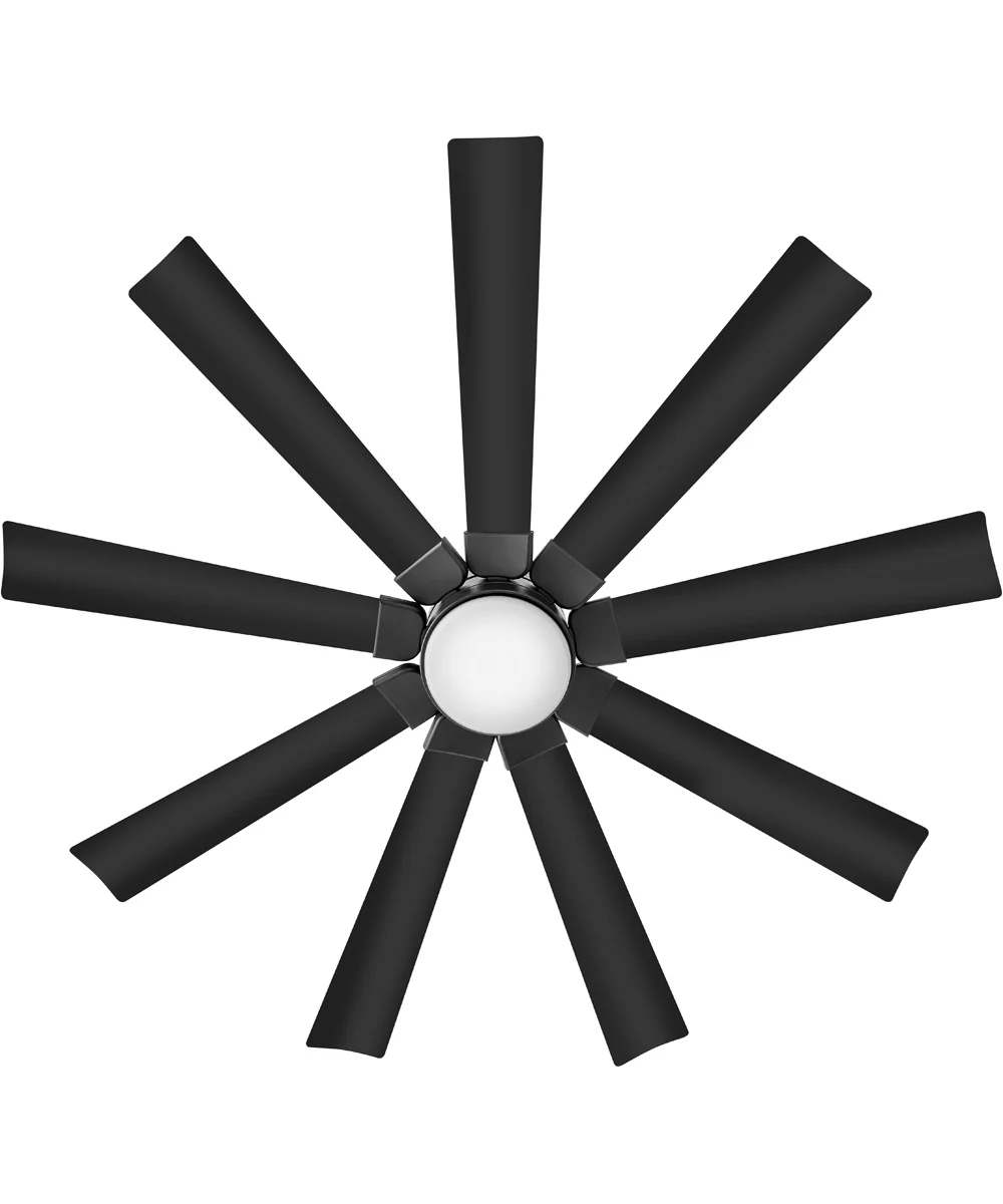 Turbine 60" LED Smart Fan Matte Black - Image 3