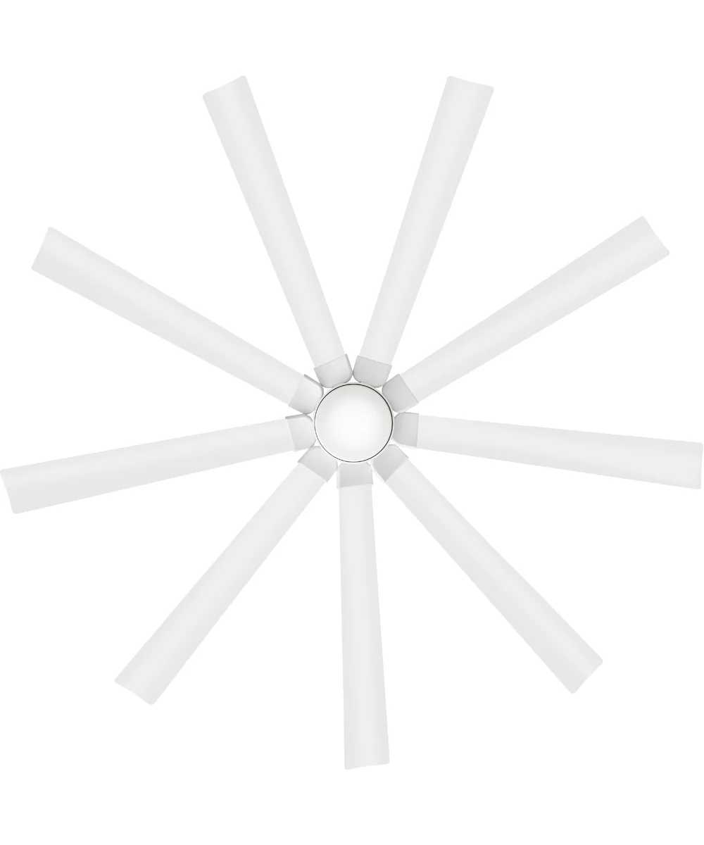 Turbine 80" LED Smart Fan Chalk White - Image 3