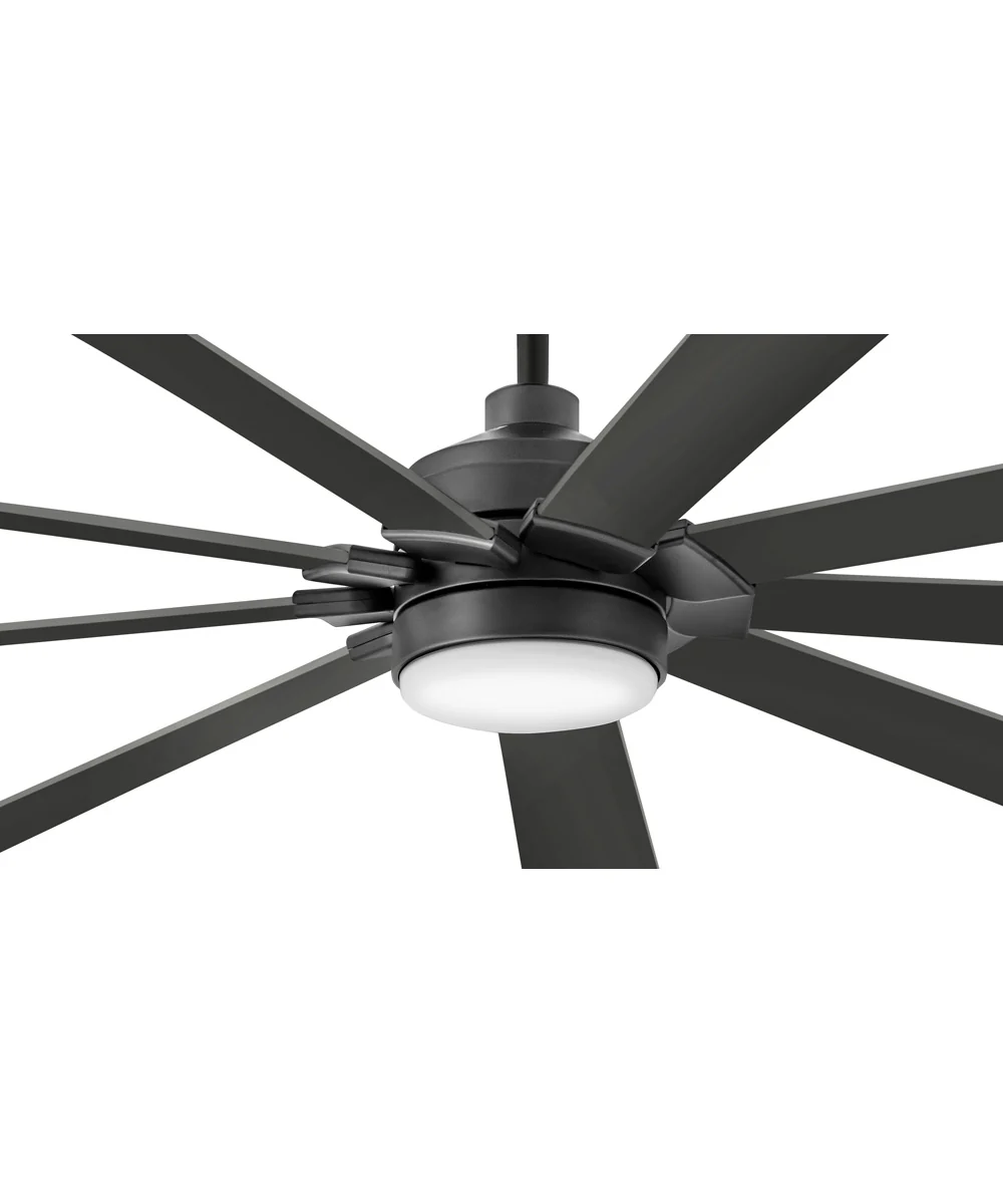 Turbine 80" LED Smart Fan Matte Black - Image 4