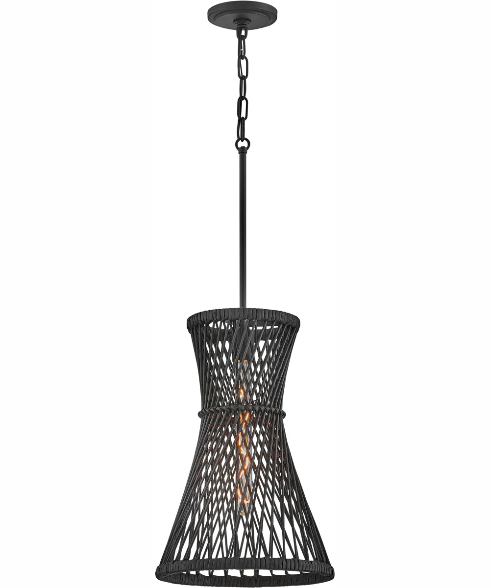 Twyla 1-Light Medium Pendant in Black - Image 3