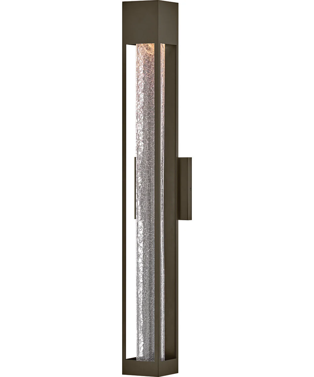 Vapor 1-Light Extra Large Wall Mount Lantern in Bronze