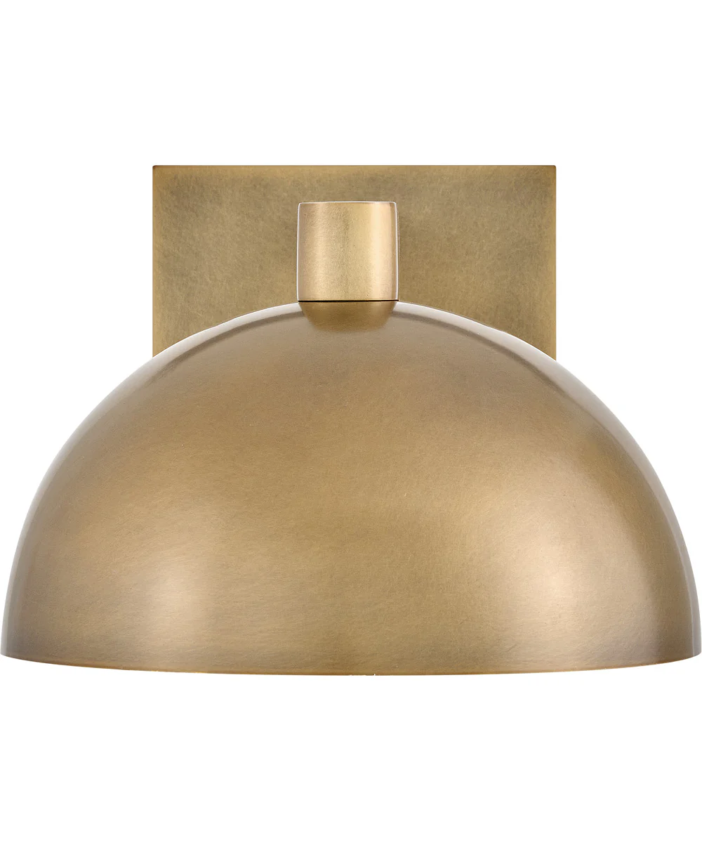 Vargas 1-Light Small Task Light Sconce in Heritage Brass - Image 4